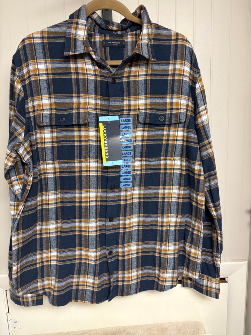 NWT Lucky Brand button down shirt